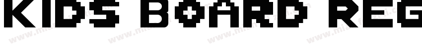 Kids Board Regular字体转换